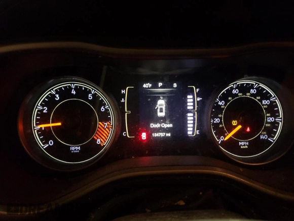 2014 Jeep Cherokee Latitude with VIN 1C4PJMCS2EW150793, listed as a Copart auction lot 51015735 with 134,757 mi miles and Non Repairable. Bid and sale history available at carsss.com. Image 9.
