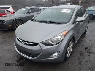 2012 Hyundai Elantra Limited with VIN KMHDH4AE0CU198325, listed as a IAAI auction lot 41938155 with 163,586 mi miles. Bid and sale history available at carsss.com. Image 6.