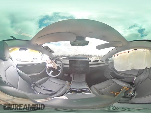 2025 Tesla Model 3 Long Range z VIN 5YJ3E1EA0SF903551, wystawiony jako Copart lot #49811045 z przebiegiem Nie podano mil oraz Szkoda całkowita • Salvage title. Historia ofert i sprzedaży dostępna na DreamBid. Obrazek 12.