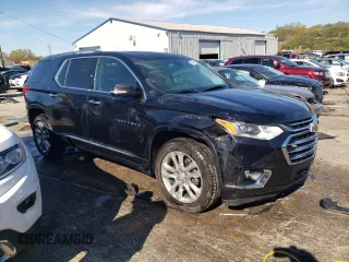 2020 Chevrolet Traverse High Country with VIN 1GNEVNKW6LJ236017, listed as a Copart auction lot 75642904 with 63,395 mi miles and Salvage Title. Bid and sale history available at carsss.com. Image 4.