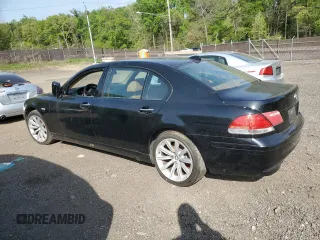 2008 BMW 7 Series 750Li with VIN WBAHN83588DT83469, listed as a Copart auction lot 53639225 with Not Provided miles and Salvage Title. Bid and sale history available at DreamBid. Image 2.
