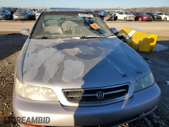 1997 Acura CL z VIN 19UYA1256VL005063, wystawiony jako Copart lot #83031204 z przebiegiem 120 250 mil mil oraz Szkoda całkowita • Salvage title. Historia ofert i sprzedaży dostępna na DreamBid. Obrazek 5.