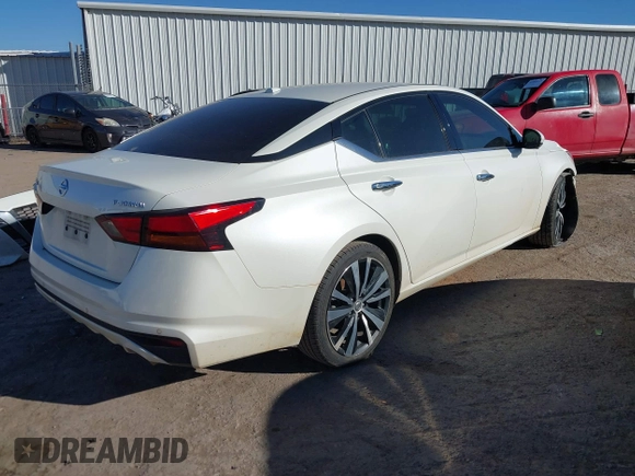 2019 Nissan Altima 2.5 Platinum with VIN 1N4BL4FV3KC114351, listed as a IAAI auction lot 41414004 with 93,291 mi miles. Bid and sale history available at carsss.com. Image 4.