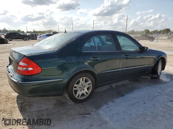 2003 Mercedes-Benz E-Class 3.2L with VIN WDBUF65J83A282244, listed as a Copart auction lot 52419505 with 171,582 mi miles and Clean Title. Bid and sale history available at carsss.com. Image 3.