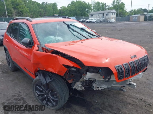 2021 Jeep Cherokee Latitude Lux with VIN 1C4PJMMX0MD156726, listed as a IAAI auction lot 42511843 with 32,353 mi miles and . Bid and sale history available at DreamBid. Image 6.