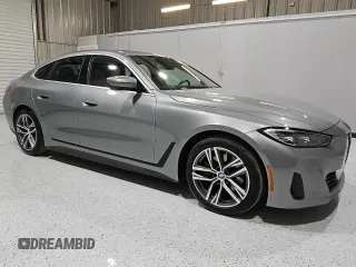 2024 BMW 4 Series 430i xDrive with VIN WBA73AV09RFS86054, listed as a Copart auction lot 52459395 with 27,653 mi miles and Clean Title. Bid and sale history available at carsss.com. Image 4.