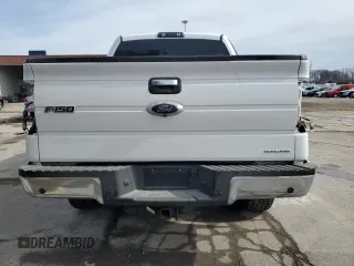 2014 Ford F-150 XL with VIN 1FTFW1EF9EKF97883, listed as a Copart auction lot 46452045 with 127,277 mi miles and Salvage title. Bid and sale history available at DreamBid. Image 6.