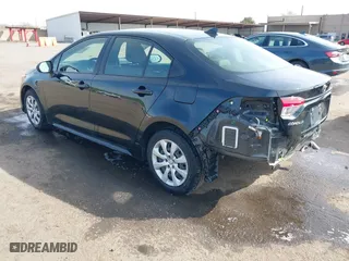 2020 Toyota Corolla LE with VIN JTDEPRAE7LJ042552, listed as a IAAI auction lot 41771581 with 119,568 mi miles. Bid and sale history available at carsss.com. Image 3.