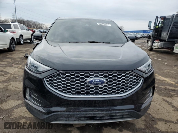 2023 Ford Edge SEL with VIN 2FMPK4J92PBA43966, listed as a Copart auction lot 47220925 with 23,850 mi miles and Salvage Title. Bid and sale history available at carsss.com. Image 5.