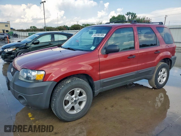 2006 Ford Escape XLT with VIN 1FMYU03196KA38458, listed as a Copart auction lot 64194705 with 102,097 mi miles and Salvage title. Bid and sale history available at DreamBid. Image 1.