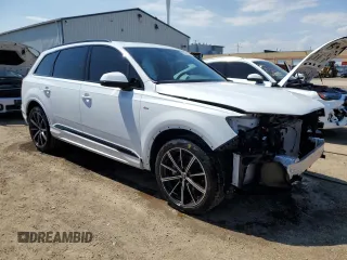 2022 Audi Q7 Komfort with VIN WA1BXBF70ND022028, listed as a Copart auction lot 63050304 with 16,357 mi miles and Salvage Title. Bid and sale history available at carsss.com. Image 4.