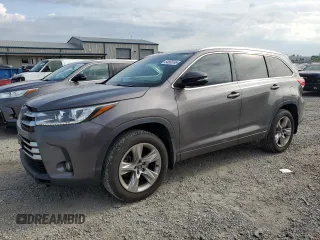 2017 Toyota Highlander Limited with VIN 5TDDZRFH5HS361113, listed as a Copart auction lot 54568165 with 166,729 mi miles and Salvage title. Bid and sale history available at DreamBid. Image 1.