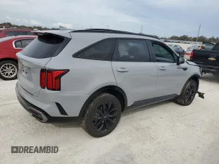 2023 Kia Sorento SX Prestige with VIN 5XYRKDLF2PG200889, listed as a Copart auction lot 78188064 with 0 mi miles and Salvage Title. Bid and sale history available at carsss.com. Image 3.