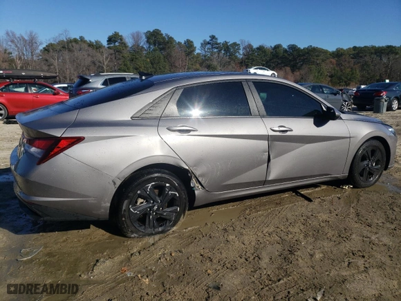 2023 Hyundai Elantra Preferred with VIN KMHLM4AG1PU451019, listed as a Copart auction lot 82034464 with 55,847 mi miles and Salvage Title. Bid and sale history available at carsss.com. Image 3.