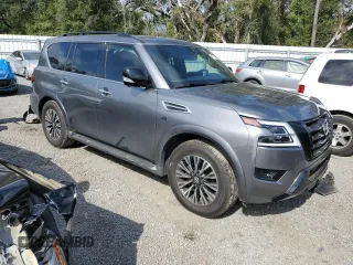 2021 Nissan Armada SL with VIN JN8AY2BA8M9370391, listed as a Copart auction lot 44118255 with 44,841 mi miles and Non Repairable. Bid and sale history available at carsss.com. Image 4.