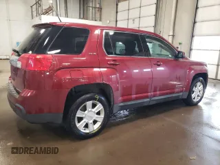 2012 GMC Terrain SLE-1 with VIN 2GKFLREK0C6253898, listed as a Copart auction lot 88991435 with 161,989 mi miles and Salvage Title. Bid and sale history available at DreamBid. Image 3.