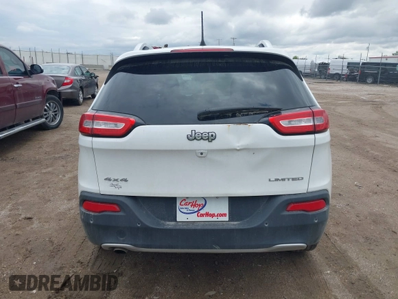 2018 Jeep Cherokee Limited с VIN 1C4PJMDB8JD609815, выставлен на аукционе IAAI как лот 42181109 с пробегом 157 375 миль миль и . История ставок и продаж доступна на DreamBid. Изображение 16.