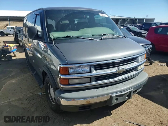 2000 Chevrolet Express Cargo Van w/YF7 with VIN 1GBFG15R8Y1213498, listed as a Copart auction lot 72918044 with 0 mi miles and Salvage Title. Bid and sale history available at carsss.com. Image 12.