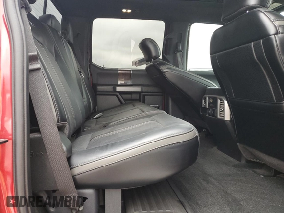 2017 Ford F-250 Lariat with VIN 1FT7W2BT9HED25129, listed as a Copart auction lot 62985215 with 97,950 mi miles and Clean title. Bid and sale history available at DreamBid. Image 10.
