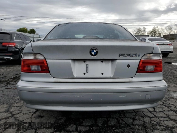 2003 BMW 5 Series 530iA with VIN WBADT63423CK38913, listed as a Copart auction lot 47788065 with 90,241 mi miles and Clean Title. Bid and sale history available at carsss.com. Image 6.