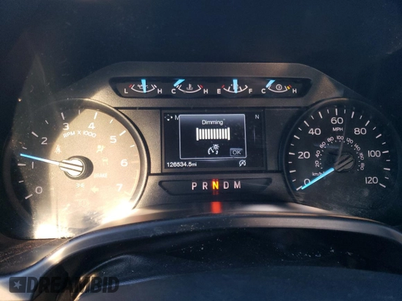 2020 Ford F-150 XL with VIN 1FTEX1EP1LKF47154, listed as a Copart auction lot 87878475 with 126,534 mi miles and Salvage Title. Bid and sale history available at carsss.com. Image 9.