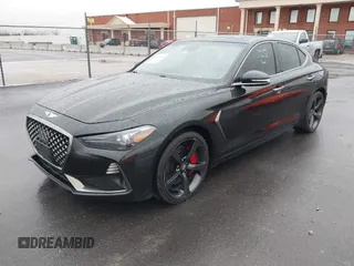 2019 Genesis G70 Dynamic with VIN KMTG34LE2KU020333, listed as a IAAI auction lot 41570026 with 93,020 mi miles and . Bid and sale history available at DreamBid. Image 18.