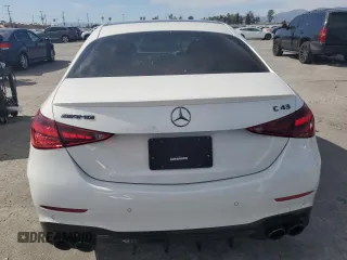 2024 Mercedes-Benz C 43 AMG z VIN W1KAF8HB0RR158084, wystawiony jako Copart lot #52967005 z przebiegiem 8 607 mil mil oraz Szkoda całkowita • Salvage title. Historia ofert i sprzedaży dostępna na DreamBid. Obrazek 6.