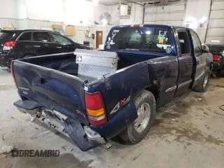 1999 GMC New Sierra 1500 SLE with VIN 1GTEK19T7XZ537974, listed as a Copart auction lot 45363854 with 264,069 mi miles and Non Repairable. Bid and sale history available at carsss.com. Image 7.
