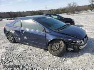2010 Honda Civic Cpe LX with VIN 2HGFG1B67AH520112, listed as a Copart auction lot 48316355 with 163,092 mi miles and Salvage Title. Bid and sale history available at carsss.com. Image 4.