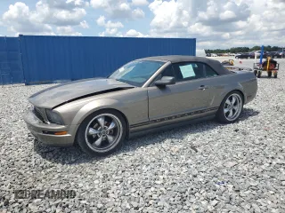 2005 Ford Mustang Deluxe with VIN 1ZVFT84N555215001, listed as a Copart auction lot 61993435 with 85,407 mi miles and Salvage title. Bid and sale history available at DreamBid. Image 1.