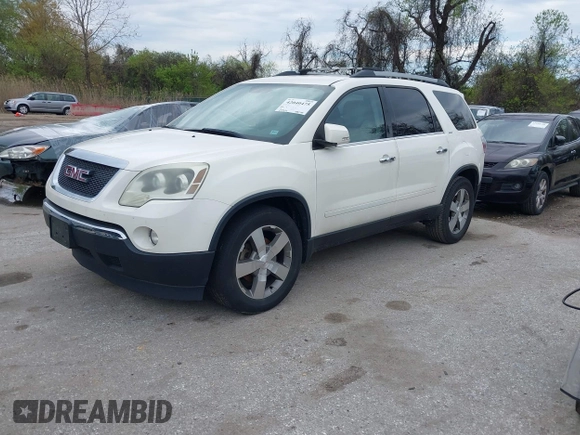 2011 GMC Acadia SLT1 with VIN 1GKKRRED5BJ358453, listed as a IAAI auction lot 42040475 with 237,236 mi miles. Bid and sale history available at carsss.com. Image 2.
