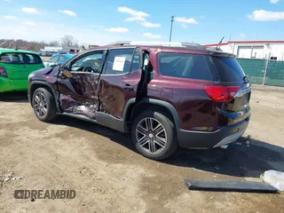 2018 GMC Acadia SLT with VIN 1GKKNMLS9JZ104230, listed as a IAAI auction lot 41859341 with 42,981 mi miles and . Bid and sale history available at carsss.com. Image 3.