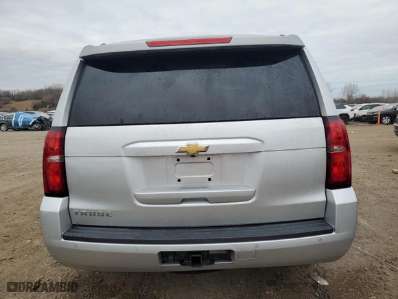 2015 Chevrolet Tahoe LS with VIN 1GNSKAKCXFR306859, listed as a Copart auction lot 83411724 with 154,517 mi miles and Salvage Title. Bid and sale history available at carsss.com. Image 6.