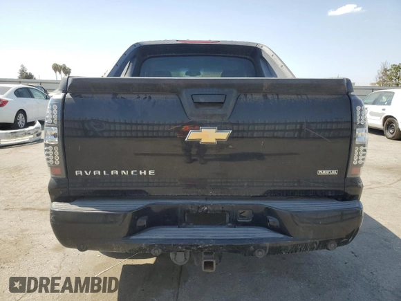 2007 Chevrolet Avalanche LT w/3LT with VIN 3GNEC120X7G181427, listed as a Copart auction lot 72356604 with 140,065 mi miles and Salvage Title. Bid and sale history available at carsss.com. Image 6.