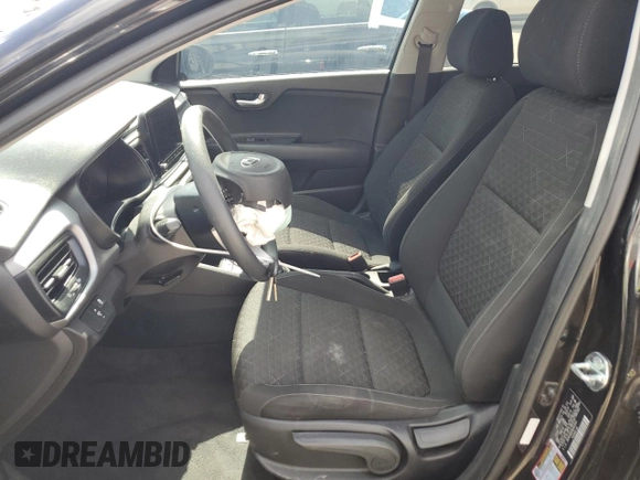 2022 Kia Rio S with VIN 3KPA24AD5NE441693, listed as a Copart auction lot 59538034 with 23,894 mi miles and Clean Title. Bid and sale history available at DreamBid. Image 7.
