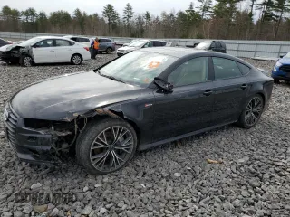 2017 Audi A7 Prestige with VIN WAU22AFC7HN085750, listed as a Copart auction lot 51886284 with 101,997 mi miles and Salvage Title. Bid and sale history available at carsss.com. Image 1.