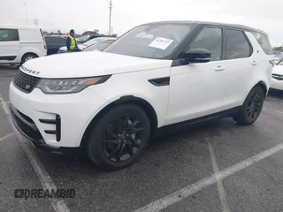 2018 Land Rover Discovery HSE z VIN SALRR2RV1JA078394, wystawiony jako IAAI lot #41787257 z przebiegiem 74 499 mil mil oraz . Historia ofert i sprzedaży dostępna na DreamBid. Obrazek 2.