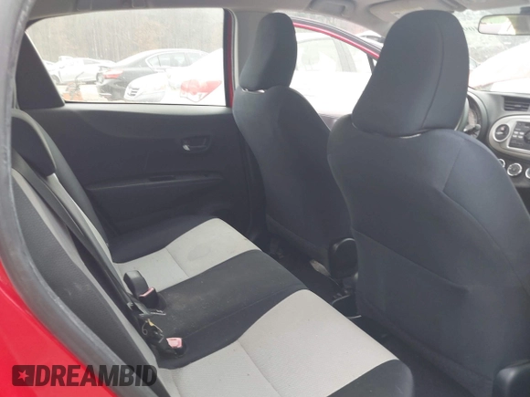 2013 Toyota Yaris L with VIN JTDKTUD32DD554425, listed as a IAAI auction lot 40961115 with 1 mi miles. Bid and sale history available at carsss.com. Image 8.