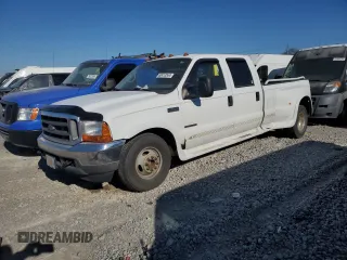 2001 Ford F-350 XL with VIN 1FTWW32F71EB28798, listed as a Copart auction lot 83413344 with 224,699 mi miles and Salvage title. Bid and sale history available at DreamBid. Image 1.