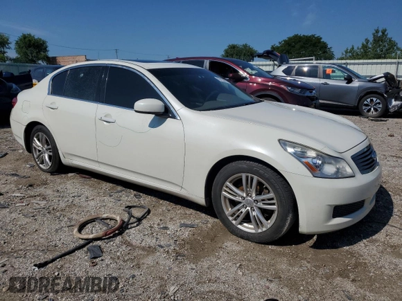 2007 Infiniti G35 G35x with VIN JNKBV61F47M804724, listed as a Copart auction lot 62123674 with Not Provided miles and Salvage Title. Bid and sale history available at DreamBid. Image 4.