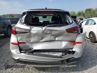 2020 Hyundai Tucson SEL with VIN KM8J3CAL9LU092403, listed as a Copart auction lot 55854525 with 39,320 mi miles and Salvage title. Bid and sale history available at DreamBid. Image 6.