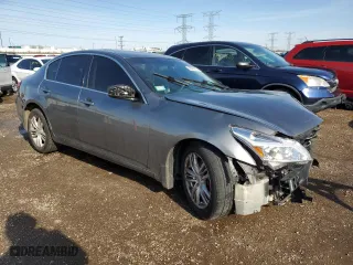 2011 Infiniti G37 Sedan x with VIN JN1CV6AR4BM403007, listed as a Copart auction lot 49694075 with 0 mi miles and Salvage Title. Bid and sale history available at carsss.com. Image 4.