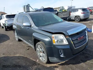 2011 GMC Terrain SLT-2 with VIN 2CTFLXE57B6340761, listed as a IAAI auction lot 41562888 with 107,930 mi miles. Bid and sale history available at carsss.com. Image 1.