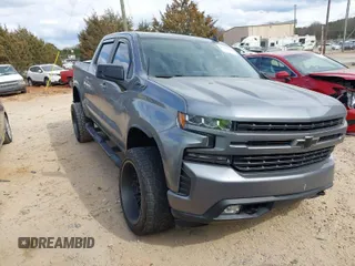2021 Chevrolet Silverado 1500 RST with VIN 1GCUYEED8MZ430721, listed as a IAAI auction lot 41723684 with 58,266 mi miles. Bid and sale history available at carsss.com. Image 1.