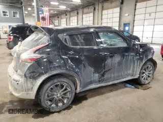 2017 Nissan Juke SL with VIN JN8AF5MV2HT752464, listed as a Copart auction lot 45481195 with 91,573 mi miles and Salvage Title. Bid and sale history available at DreamBid. Image 3.