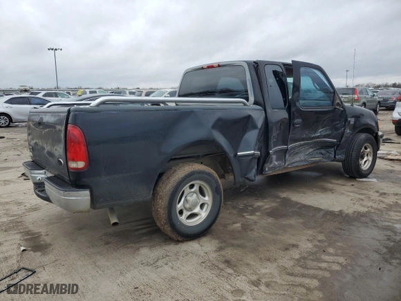 1998 Ford F-150 Standard with VIN 1FTZX17W0WKB95260, listed as a Copart auction lot 84471074 with 165,816 mi miles and Salvage Title. Bid and sale history available at carsss.com. Image 3.