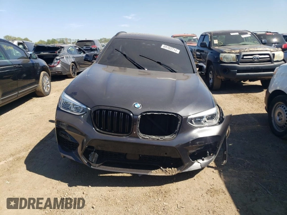 2020 BMW X3 M Competition with VIN 5YMTS0C04L9C48006, listed as a Copart auction lot 69702214 with 0 mi miles and Clean Title. Bid and sale history available at carsss.com. Image 5.