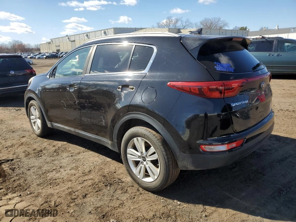 2017 Kia Sportage LX with VIN KNDPMCAC3H7239980, listed as a Copart auction lot 50502905 with 116,345 mi miles and Salvage Title. Bid and sale history available at carsss.com. Image 2.