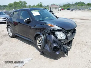 2016 Nissan Juke S with VIN JN8AF5MV8GT657499, listed as a IAAI auction lot 42598484 with 63,033 mi miles and . Bid and sale history available at DreamBid. Image 1.