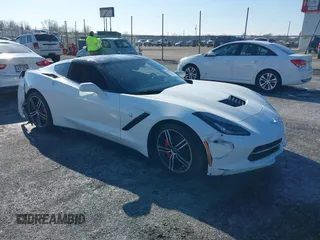 2016 Chevrolet Corvette 2LT with VIN 1G1YD2D78G5116515, listed as a IAAI auction lot 41274274 with 20,875 mi miles. Bid and sale history available at carsss.com. Image 1.